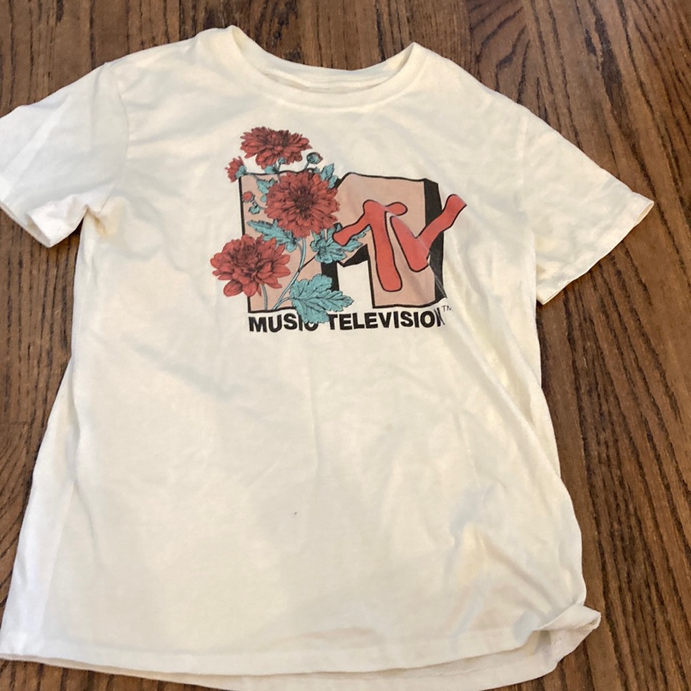 pink and teal MYV shirt from target, size s